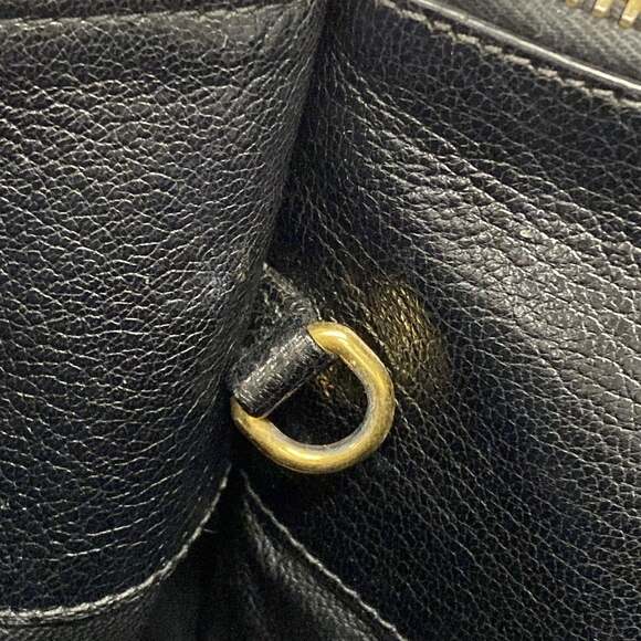 Miumiu Denim Biker Handbag Blue Leather - Picture 13 of 15